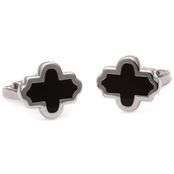 Halcyon Days - Agama Cufflinks Black W/Palladium