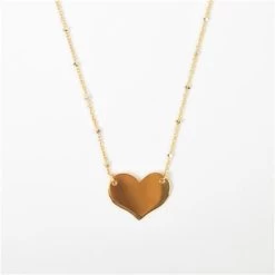 Iosifina - Faux Bijoux Heart Shaped Necklace