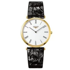 Longines - La Grande Classique White Dial Gold 12 Roman 36mm