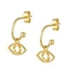 Marianna Lemos - Eye Hoops -Fashion accessory store 190986 Large