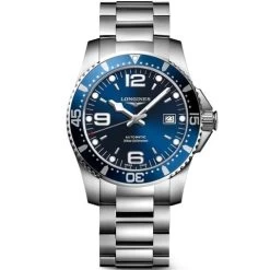 Longines - HydroConquest Blue 3 Arab 8 Index Steel Watch