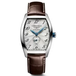Longines - Evidenza Watch W/Silver Flinqué Face Auto 33.10x38.75mm L26424734