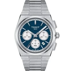 Tissot - PRX Automatic Chronograph Watch Stainless Steel W/Blue Dial 42mm