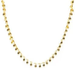 Iosifina - Necklace Gold Disc