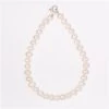 Bowerhaus - White Ringed Pearl Necklace W/Crystal Clasp 40cm 2 Bowerhaus - White Ringed Pearl Necklace W/Crystal Clasp 40cm -Fashion accessory store 198565 Large