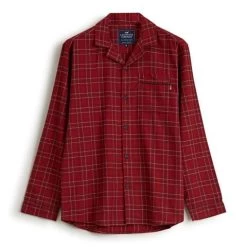 Lexington - Unisex Checked Flannel Pyjama Extra Small Red