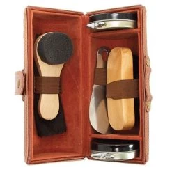 A.Trends - Gentleman's Shoe Shine Kit 6pce
