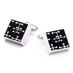 Acme Studios - Dots Cufflinks Black