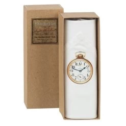 Tamielle - Men's Fob Watch Handkerchief