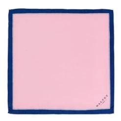 Dalvey - Plain Pocket Square Pink
