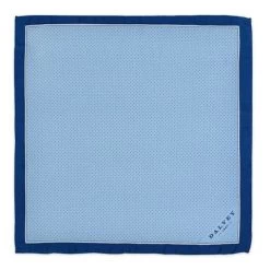 Dalvey - Pindot Pocket Square Blue