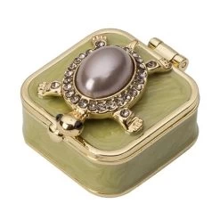 Whitehill - Square Tortoise Trinket Box