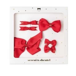 Sereni & Shentel - Bow Treat Box 6pce Red