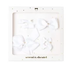 Sereni & Shentel - Bow Treat Box 6pce White