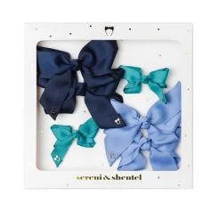 Sereni & Shentel - Blake Bow Treat Box 6pce Turquoise