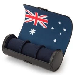 Wolf - Navigator Watch Roll Australian Flag