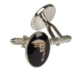 Onyx-Art - Barrister's Wig Cufflinks