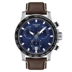Tissot - T-Sport Supersport Chrono Blue & Brown Watch 45.5mm