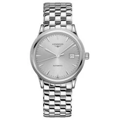 Longines - Flagship Sunray Silver Dial S/Steel Watch 40mm