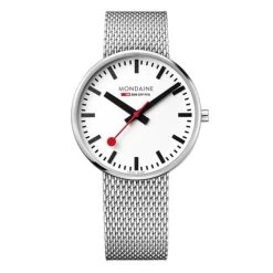 Mondaine - O/Swiss Railways E/Giant Backlight Steel 42mm