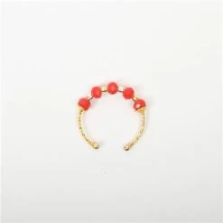 Iosifina - Faux Bijoux Ring Red