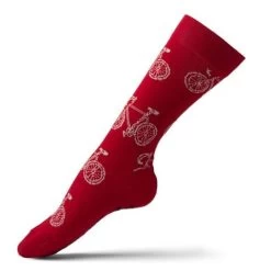 Otto & Spike - Bike Socks Small Red