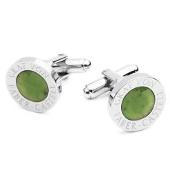 Faber-Castell - Button Cufflinks Jade