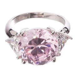 Bowerhaus - Hello Lover Mr Darcy Pink Ring Size 8