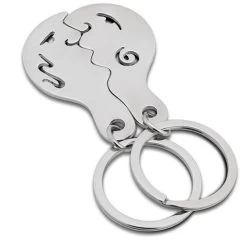 Carrol Boyes - Kiss Key Ring Set