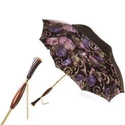 Pasotti - Umbrella Double Cloth Vintage Swarovski Handle