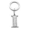 Whitehill - Silver Glitter Initial Keyring I -Fashion accessory store 634963 Large